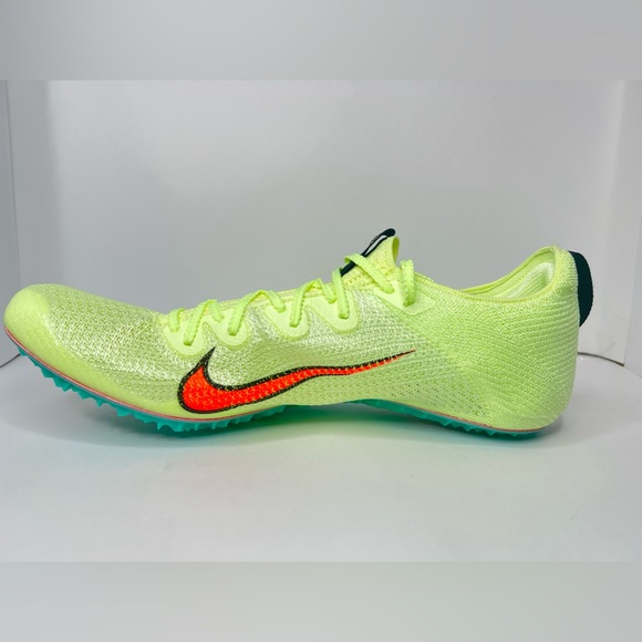 Nike Zoom Superfly Elite 2 Track Spikes Barely Volt CD4382-700 Mens Size 13 - Picture 2 of 8